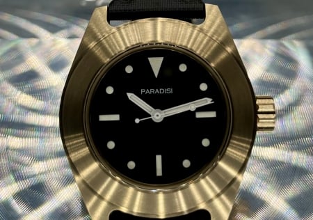 A Unique Bronze Dive Watch with an Exceptional AMPCO® 18 Casing