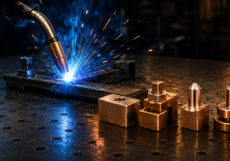 Anti-Spatter Fixture Materials for MIG/MAG Welding
